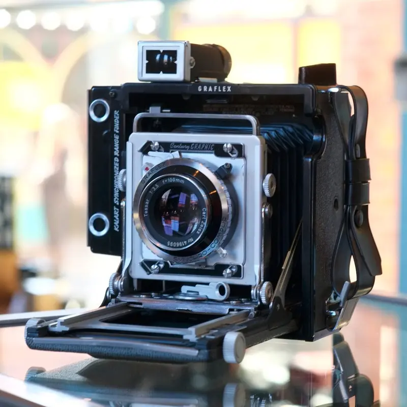 Graflex 2x3 Century Graphic with 100mm f3.5 Tessar