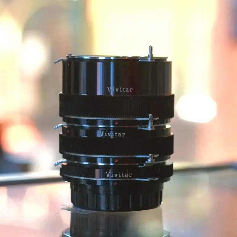 Vivitar extension tube set for Nikon F
