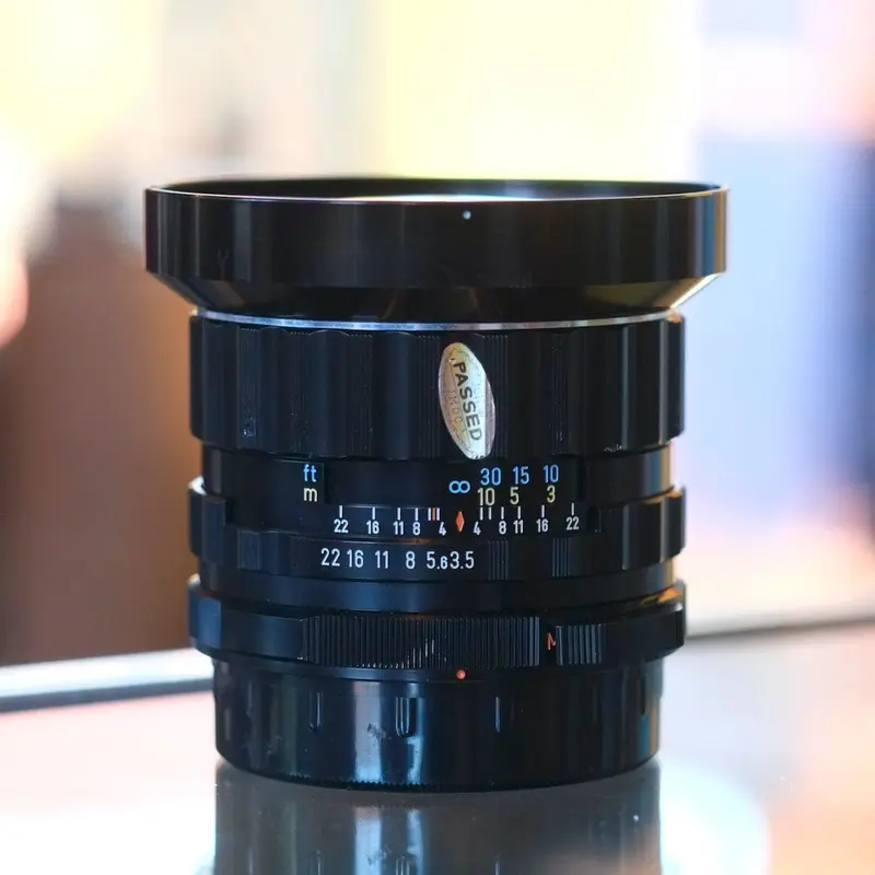 Asahi Super-Multi-Coated Takumar 6x7 55mm f3.5