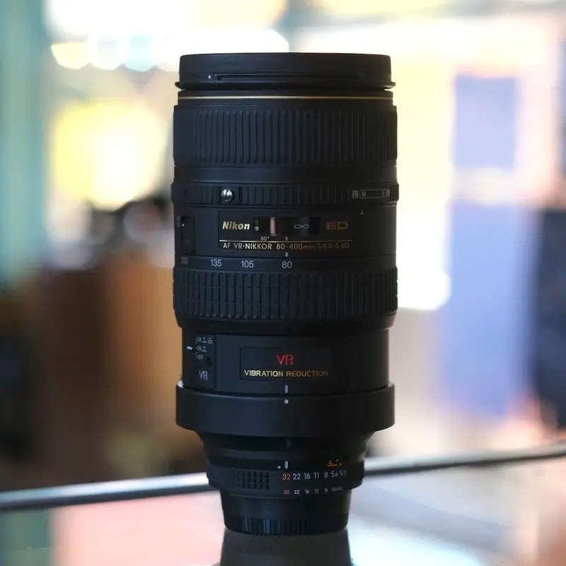 Nikon 80-400mm f4.5-5.6D ED VR AF Nikkor