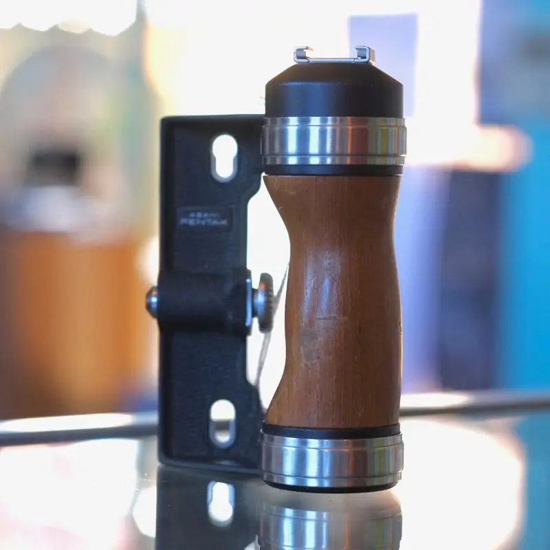 Pentax 67 Wood Hand Grip