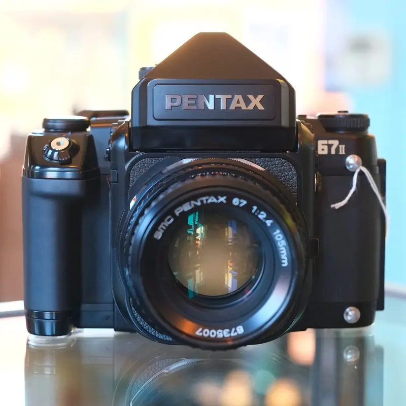 Pentax 67II with SMC Pentax 67 105mm f2.4