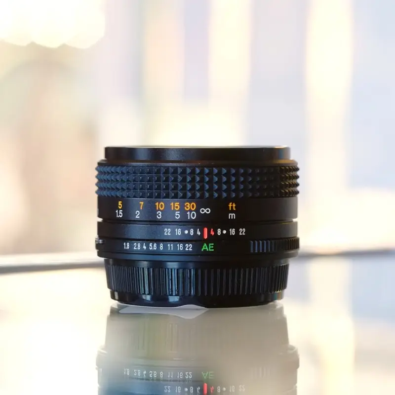 Konica Hexanon AR 50mm f1.8
