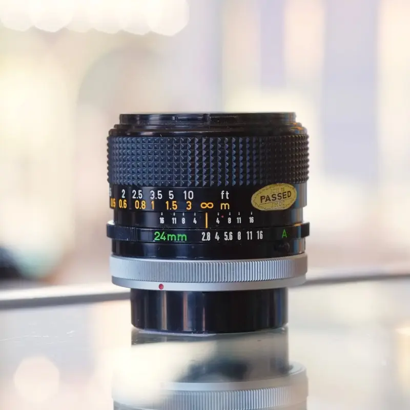 Canon FD 24mm f2.8 S.S.C.