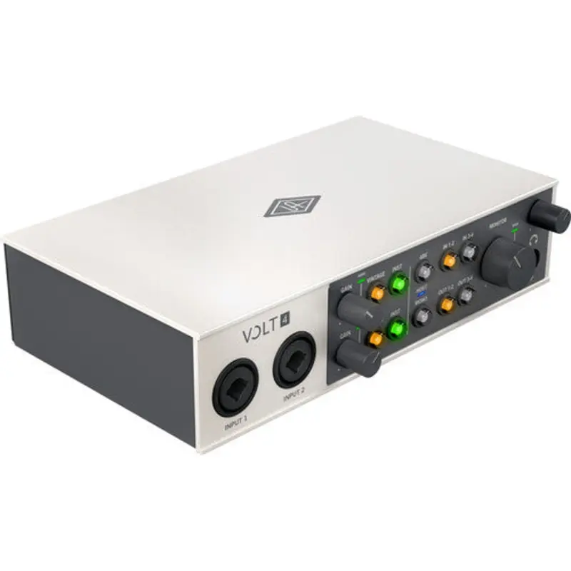 Universal Audio Volt 4 Portable 4x4 USB-C Audio/MIDI Interface
