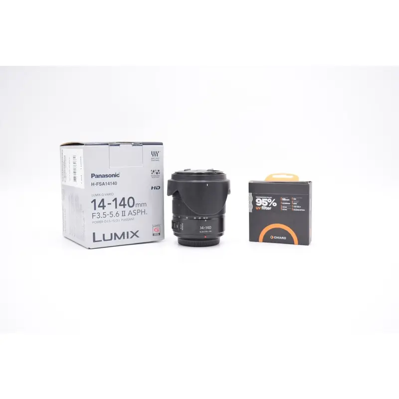 Panasonic 14140/01631 Lumix G Vario 14-140mm f/3.5-5.6 II ASPH Power OIS Lens, Used