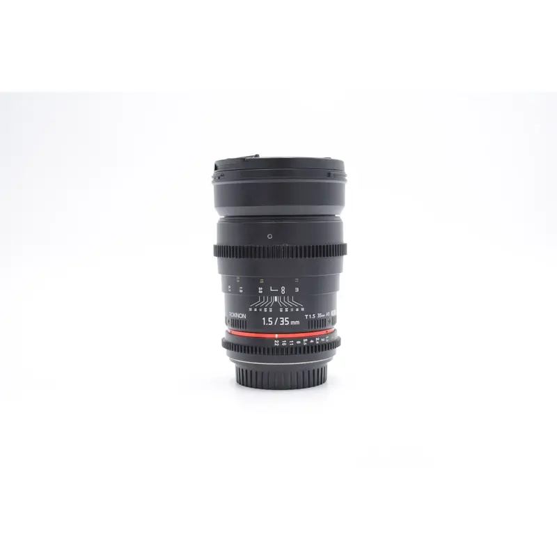 Rokinon 35/T1.5/20854 35mm T1.5 AS UMC F/Canon EF Mount, Used
