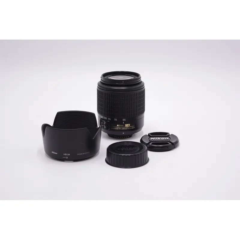 Nikon AFS55200GED/86896 AF-S DX 55-200mm f/4-5.6G ED, Used