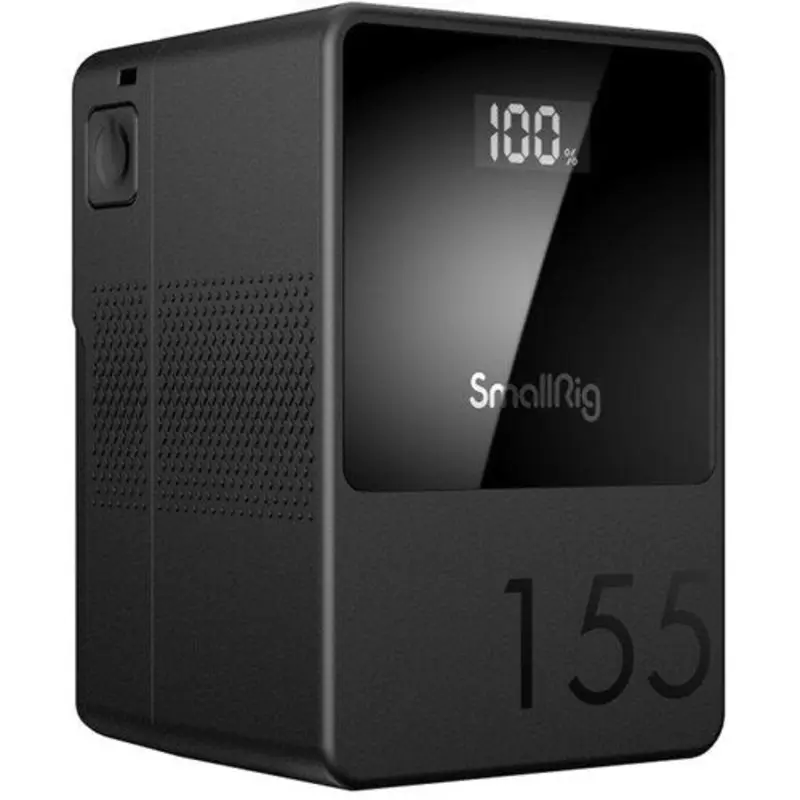 Smallrig VB50/VB99/VB155 Mini V-Mount Battery, Black