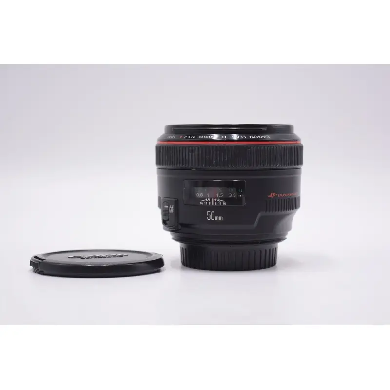 Canon EF50/1.2/15052 EF 50mm f/1.2L USM Lens, Used