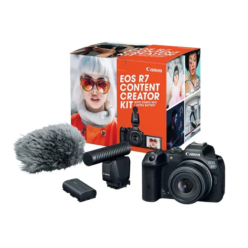 Canon EOS R7 Content Creator Kit