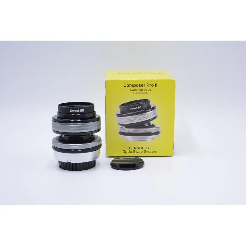 Lensbaby Composer Pro II Swett 50mm f/2.5 F/Sony E mount, Used
