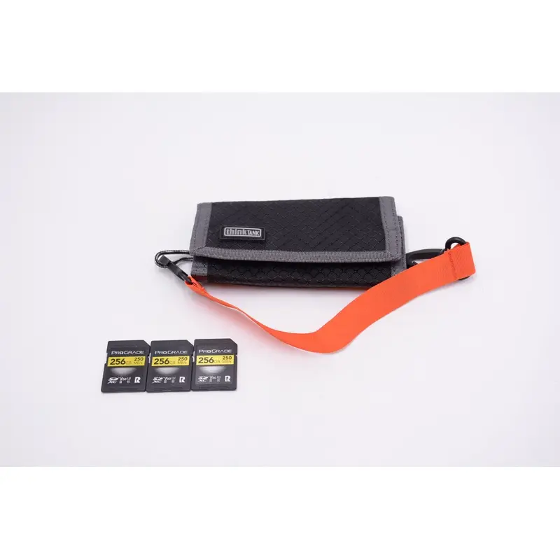 Prograde SD V60 256GB x3 + Think Tank Photo SD Pixel Pocket Rocket (Black), Used