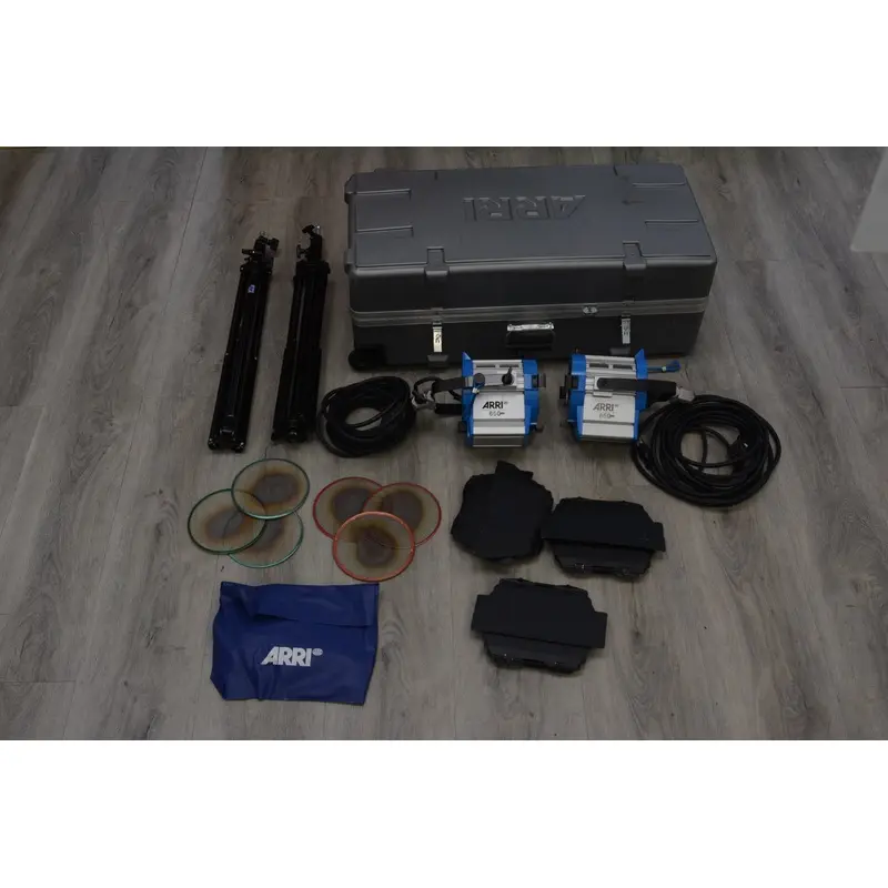 ARRI 650 Dual Light Plus Fresnel Kit, Used