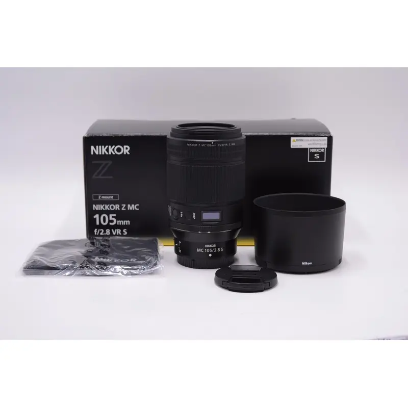 Nikon ZMC105S/f2.8/53196 Z MC 105mm f/2.8 S VR, Used