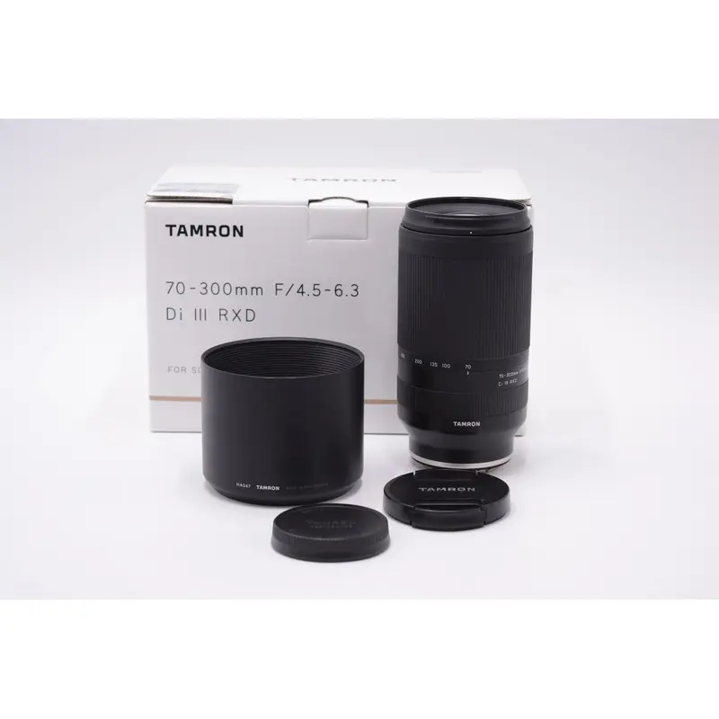Tamron 70300RXD/S/015809 70-300mm F/4.5 - 6.3 DI III RXD for Sony, Used