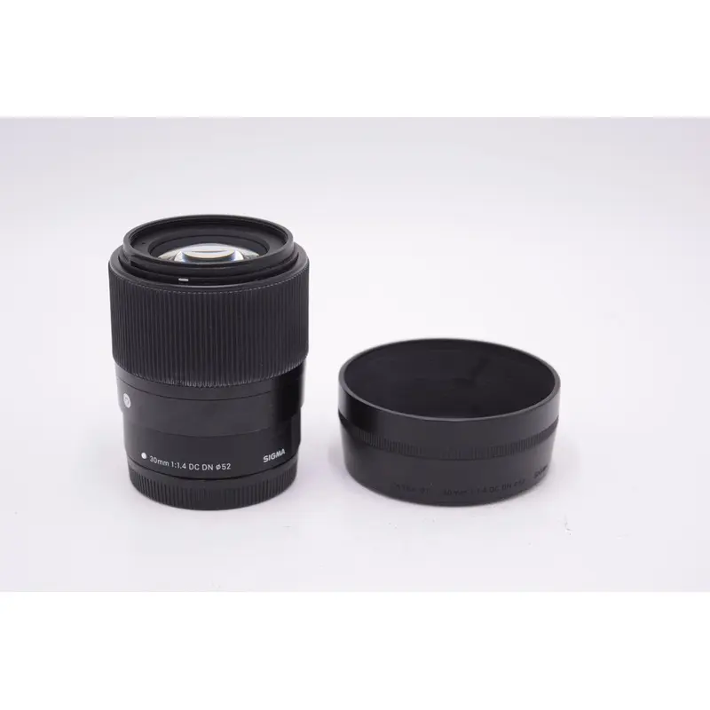 Sigma EFM30/F1.4/76687 30mm f/1.4 DC DN C (Contemporary) EF-M Mount Lens, Used
