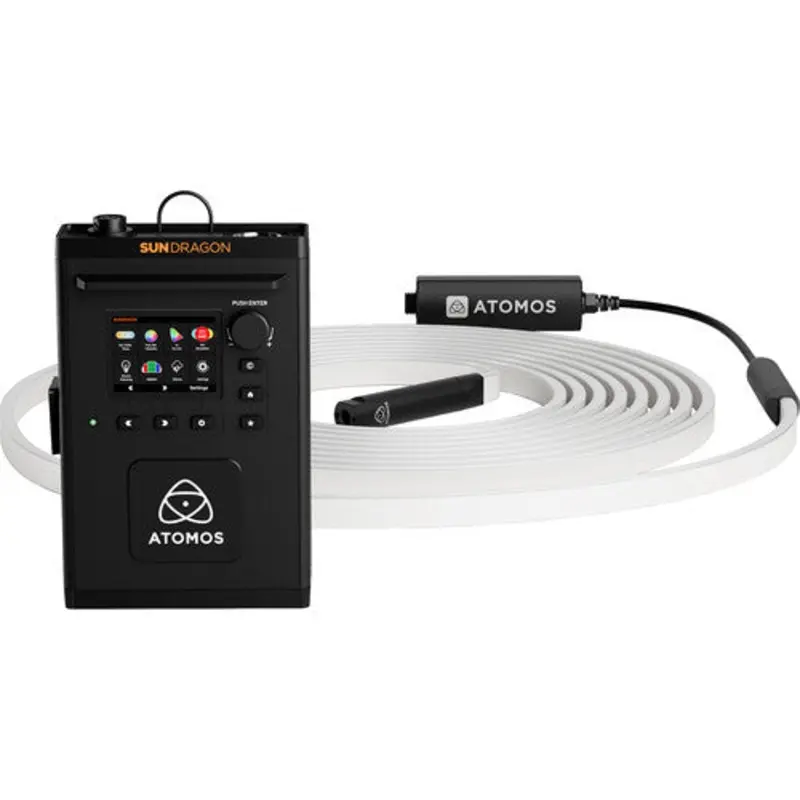 Atomos Sun Dragon LED Strip Rope Light with Diffuser (16', White)
