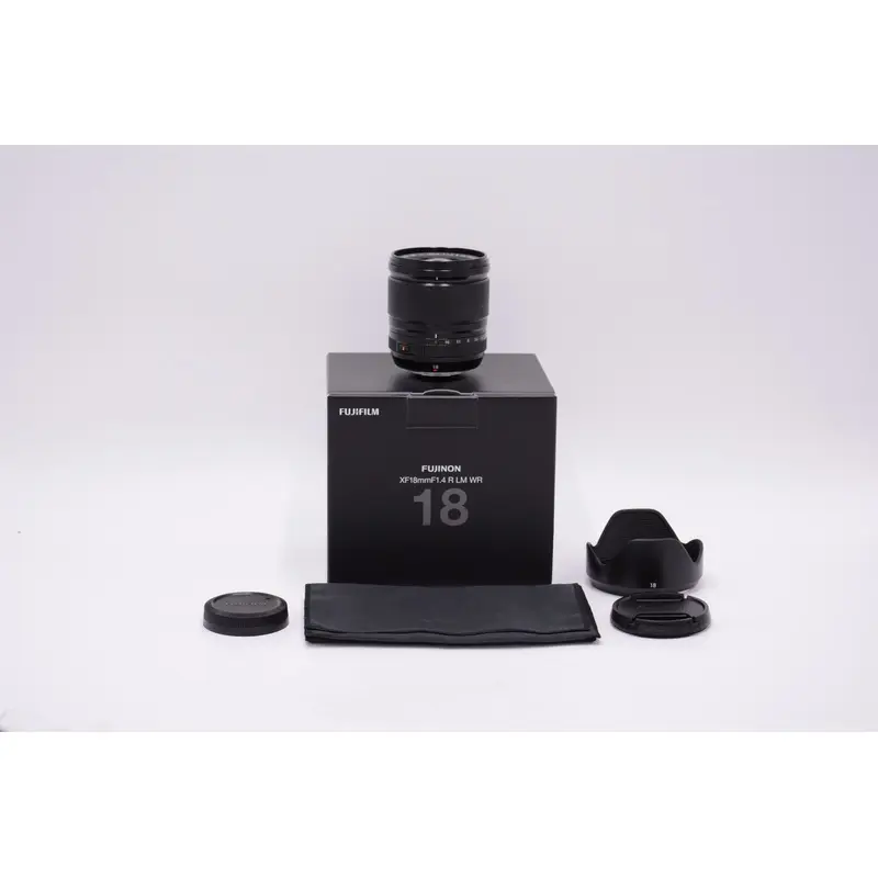 FUJIFILM XF18/F1.4/00453 XF 18mm f/1.4 R LM WR Fujinon APS-C Lens for X-Mount, Used