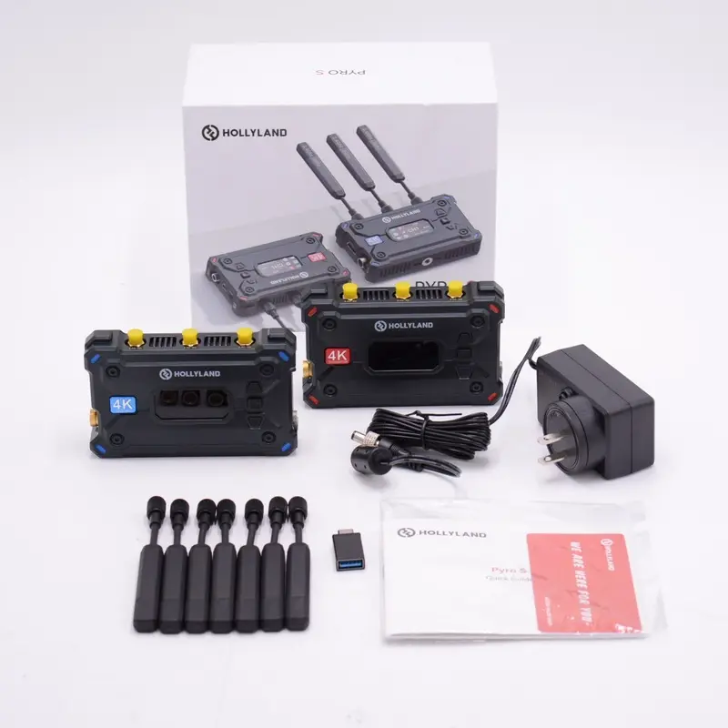 Hollyland PYRO-22PT2 Pyro S 4K HDMI/SDI Wireless Video Transmission System, Used