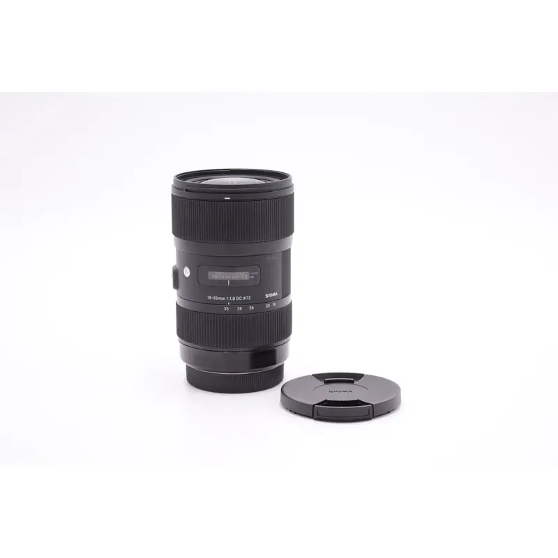 Sigma 1835C-F1.8-84973 Sigma 18-35mm F1.8 Lens F/Canon EF-mount, Used