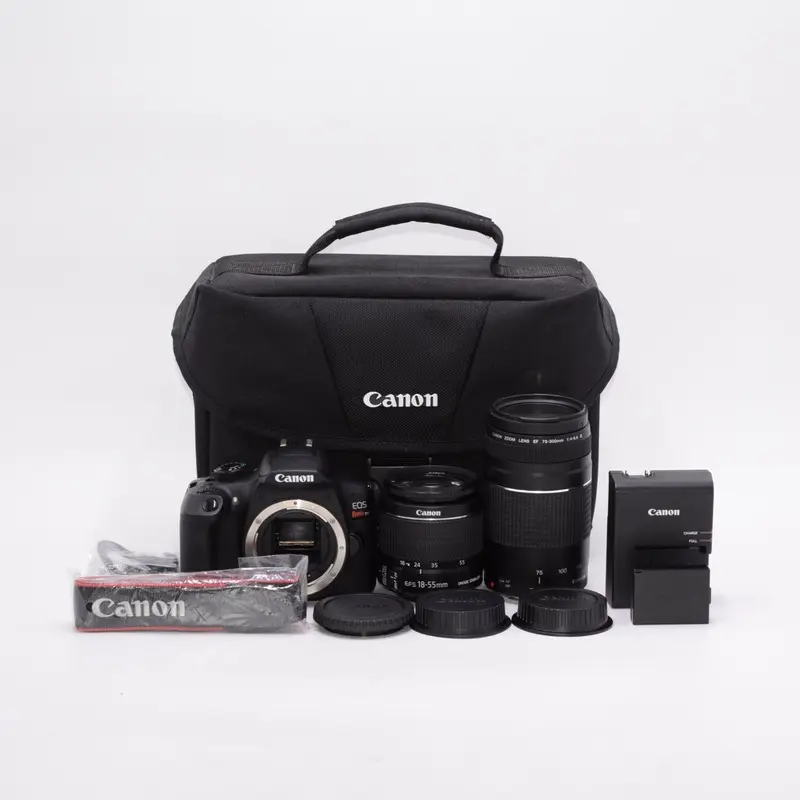 Canon REBELT6-DUALLENS-20362 EOS REBEL T6 Dual Lens Kit, Used