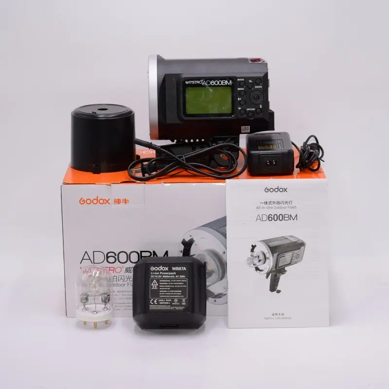 Godox AD600BM-37162 Witstro Manual All-In-One Outdoor Flash, Used