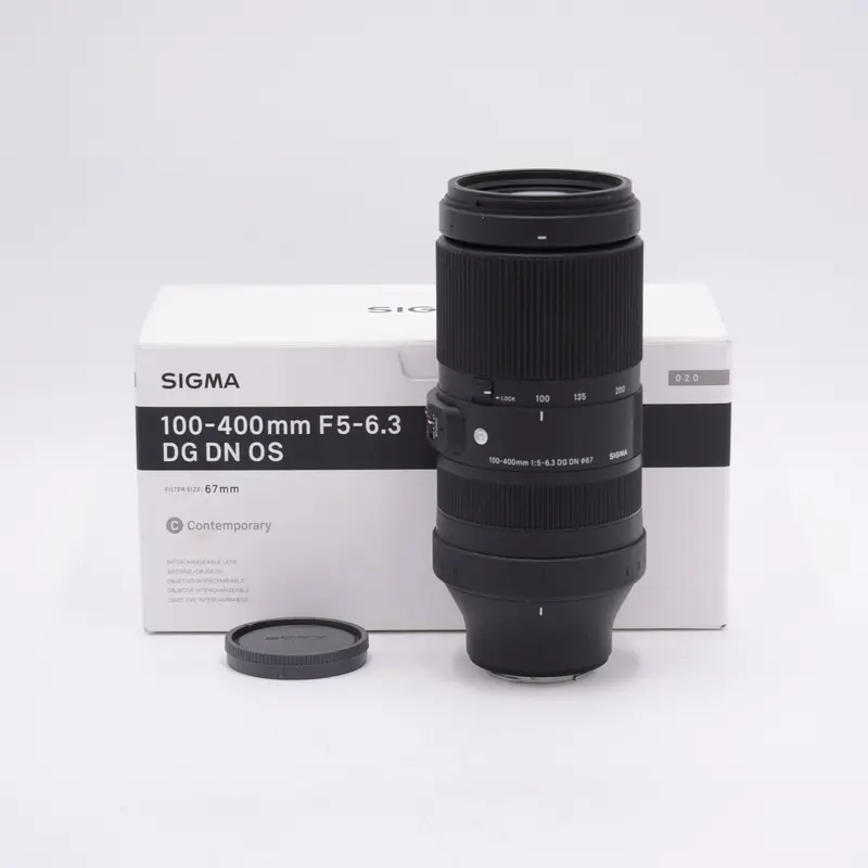 Sigma 100400DGDN-E-62008 100-400mm F5-6.3 DG DN OS F/Sony E-mount, Used