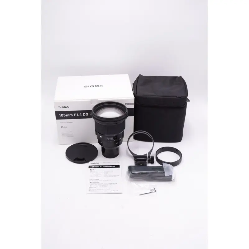 Sigma 105DG-E-F1.4-24394 ART 105mm F1.4 DG Lens F/Sony E-mount, Used