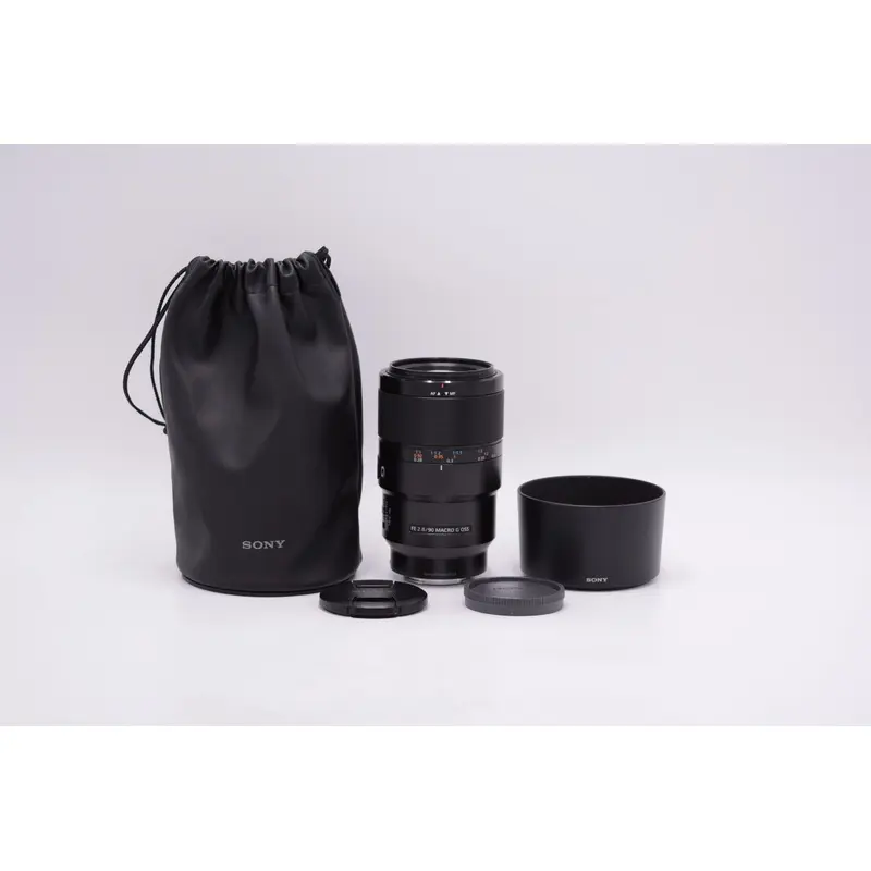Sony 90F28M-1927201 FE 90mm F2.8 Macro Lens, Used