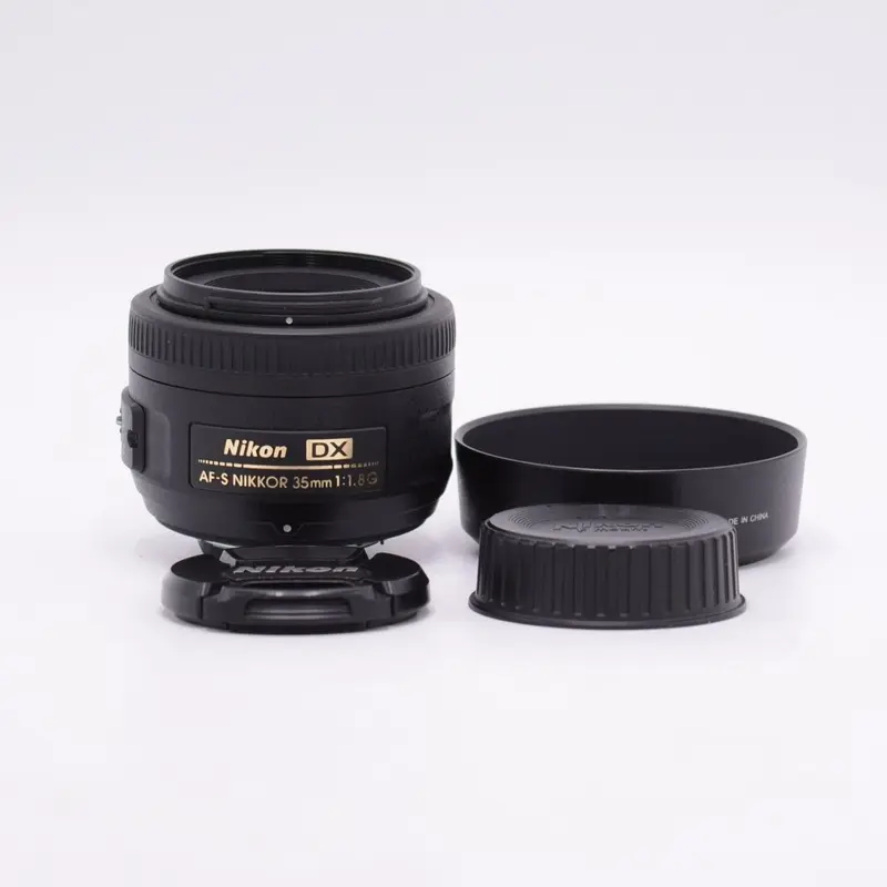 Nikon 35DX-F1.8-85128 Nikon DX AF-S 35mm F1.8G Lens, Used