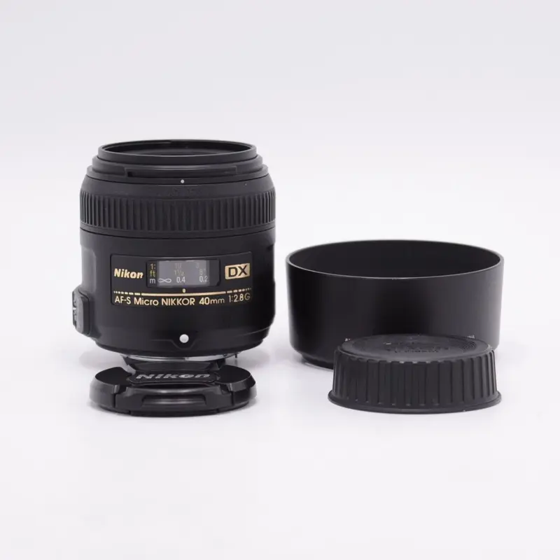 Nikon AFS40-F2.8G-01158 Nikon AF-S 40mm F2.8 Micro Lens, Used