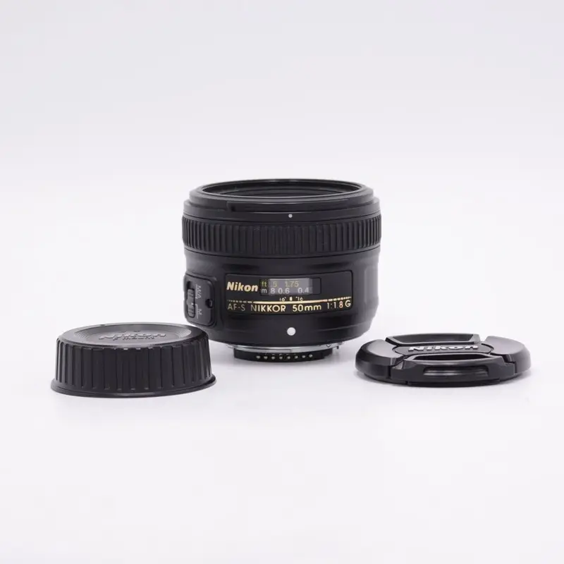 Nikon AFS50-F18G-19161 Nikon AF-S 50mm F1.8G Lens, Used