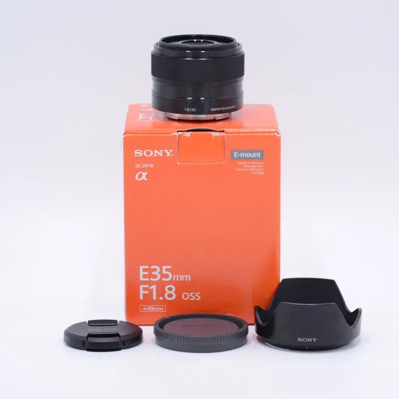 Sony SEL35F18-2250659 E 35mm f/1.8 OSS Lens, Used