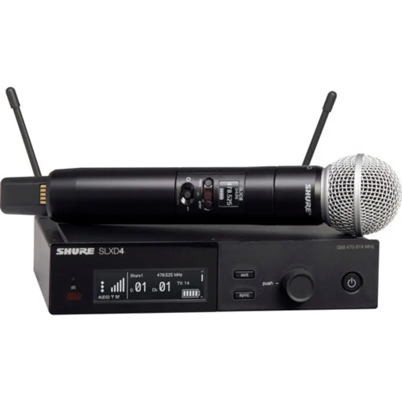Shure SLXD24/SM58 Digital Wireless Handheld Microphone System with SM58