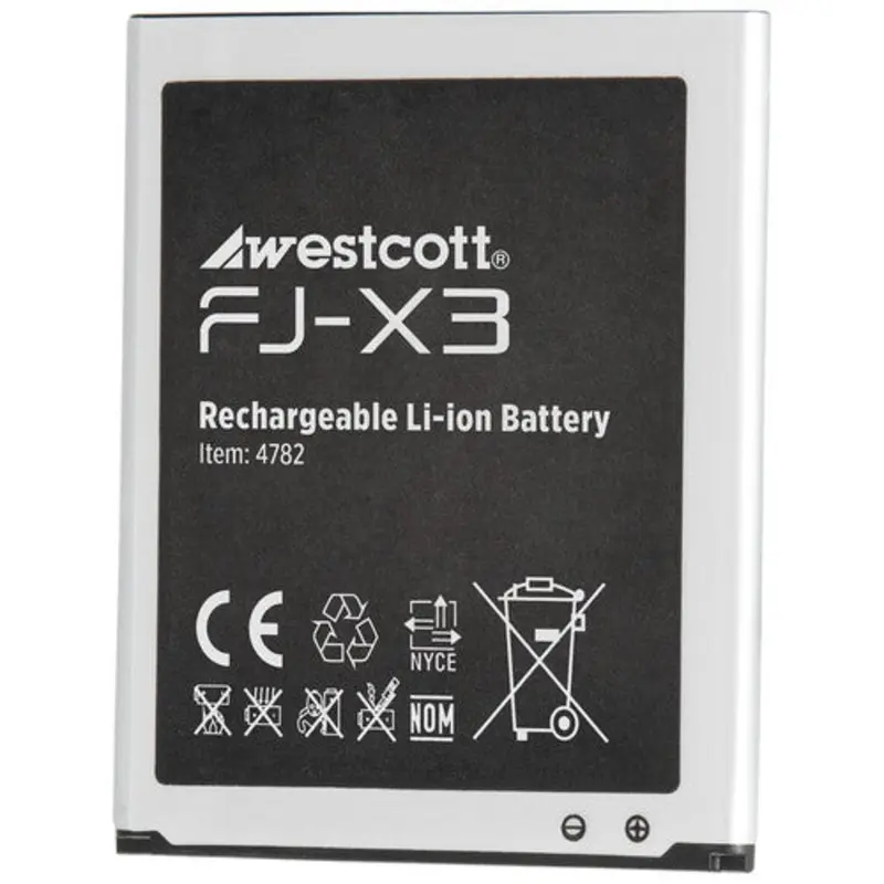 Westcott 4782 Rechargeable Battery for FJ-X3m and FJ-X3s Flash Triggers