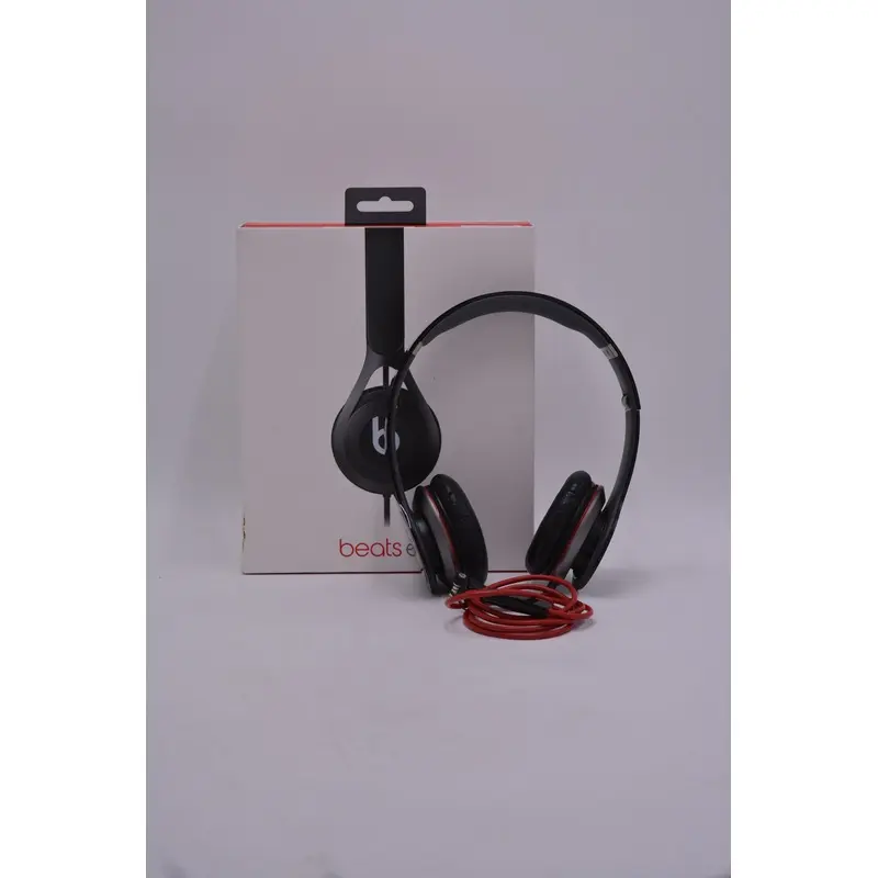 Beats BEATSEP-LGQDV Beats By Dr Dre Beats EP On-ear Wired Headphones (Black/Red), Used