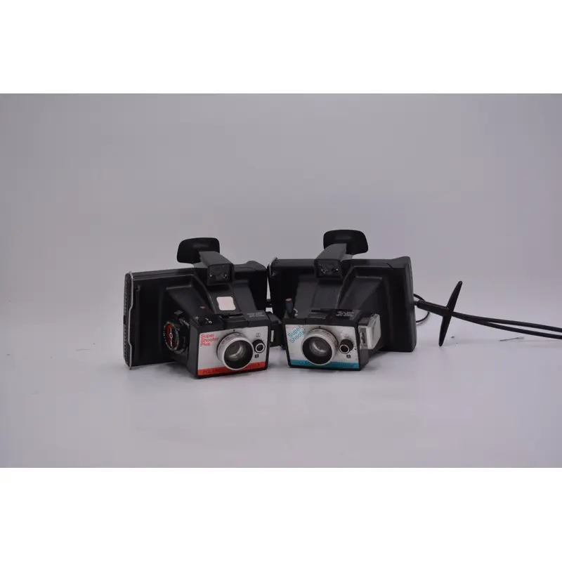 Polaroid Land Camera Super Shooter & Super Shooter Plus Set, Used (NOT TESTED)
