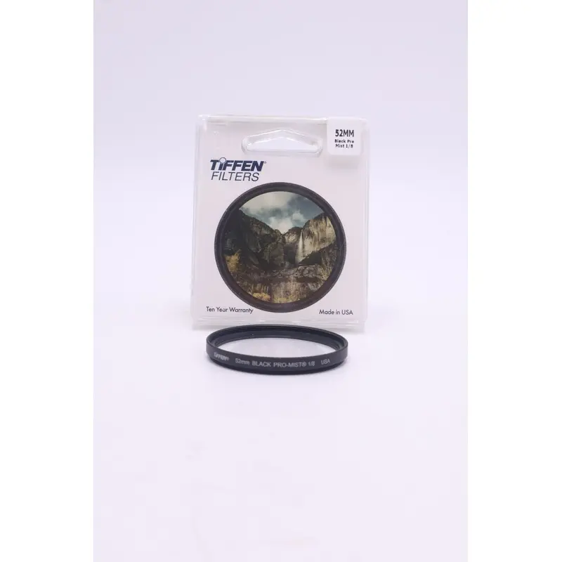 Tiffen 52mm Black Pro-Mist 1/8 Filter, Used