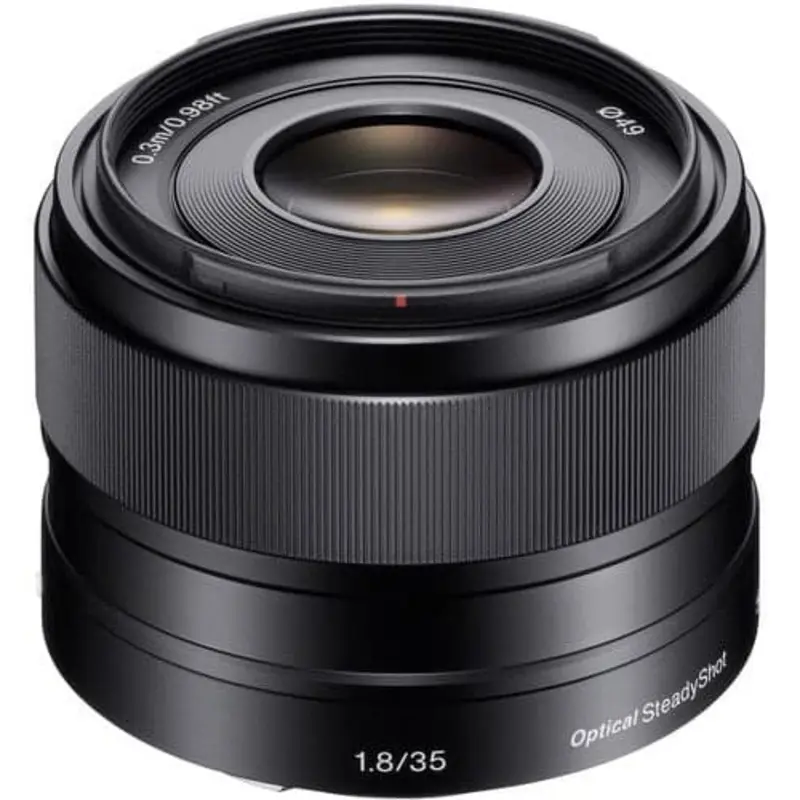 Sony SEL35F18 E 35mm f/1.8 OSS Lens, 49