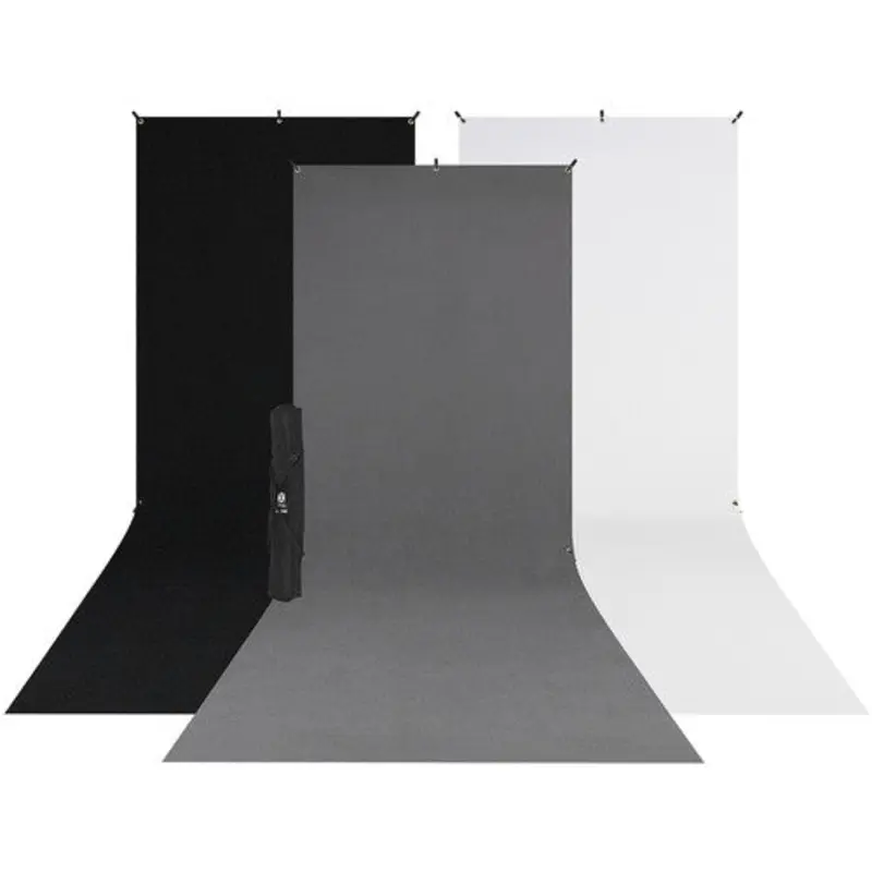 Westcott 615SK X-Drop 3-Pack Sweep Backdrop Kit (5X12)