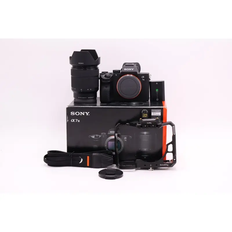 Sony A7III-FE2870-6282332 A7III Mirrorless Camera W/FE 28-70 3.5-5.6 OSS Lens, Used
