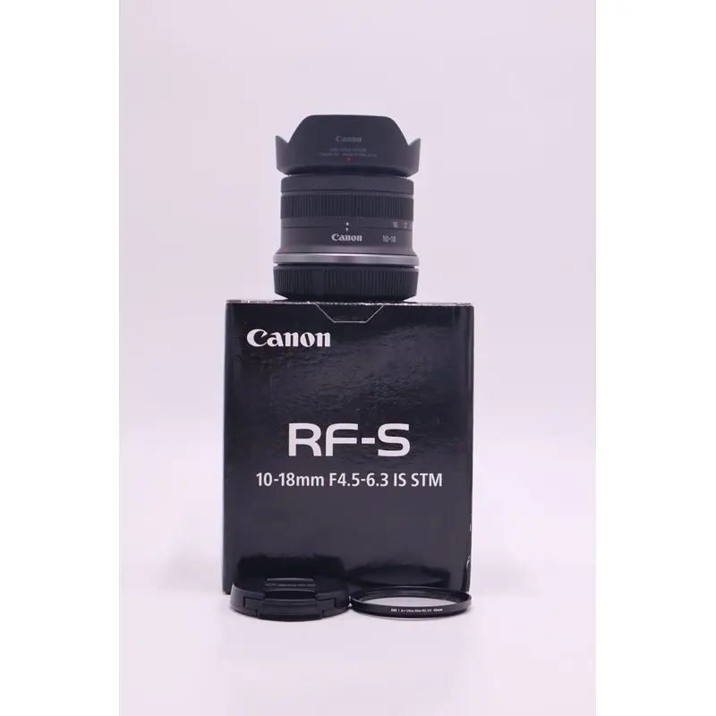 Canon RF1018ISSTM-02621 RF-S 10-18mm f4.5-6.3 IS STM Lens, Used