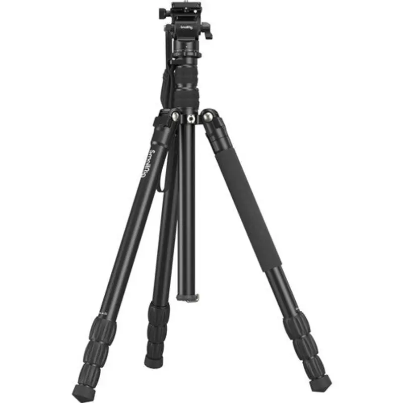 SmallRig 3760B CT180 Video Tripod with Mini Fluid Head Kit V2