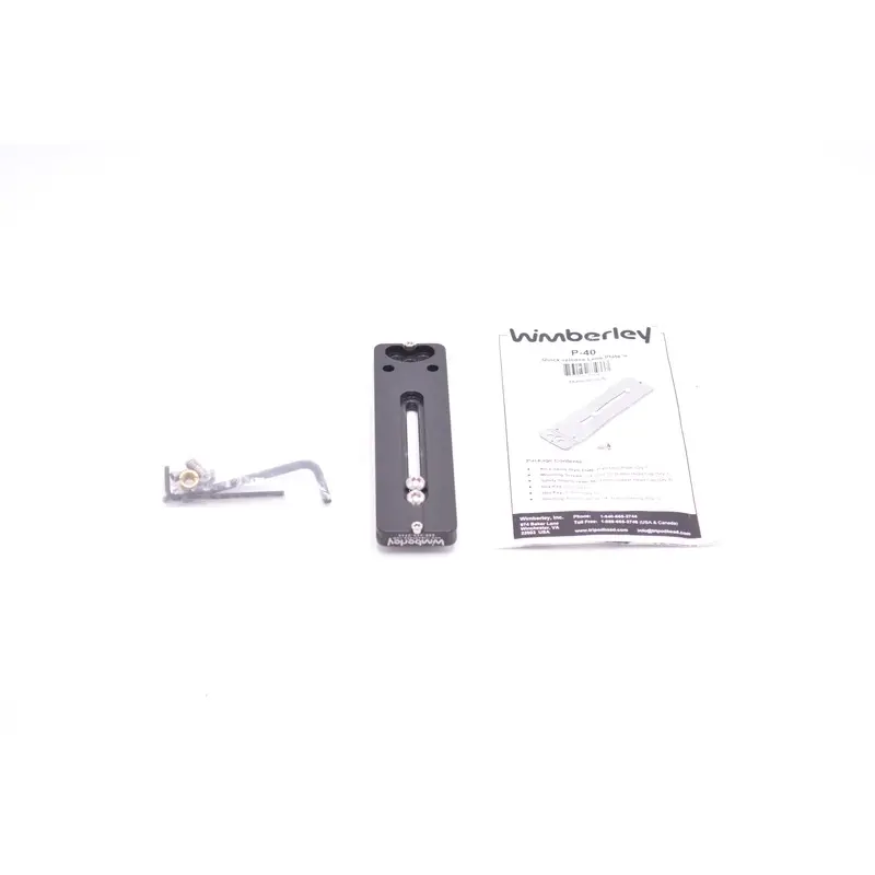 Wimberley P-40 Quick Release Lens Plate, Used