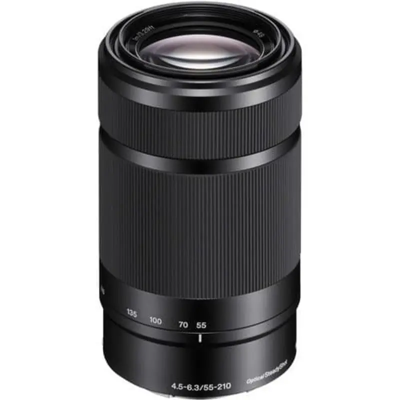 Sony SEL55210/B E 55-210mm f/4.5-6.3 OSS Lens, 49