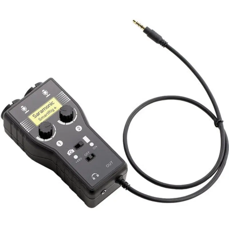 Saramonic Smartrig+ 2-Ch XLR Microphone Audio Mixer