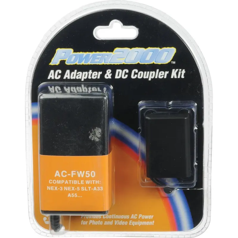 Vidpro ACFW50 DC Coupler & Power Supply F/Sony Nex Series