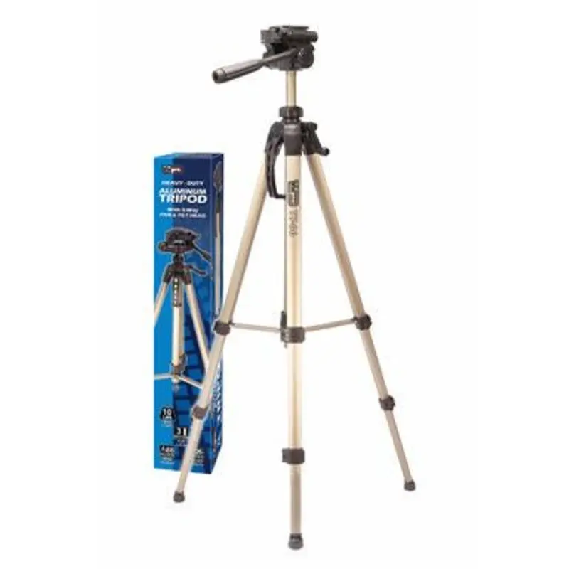 Vidpro TT66 66'' Heavy Duty Aluminum Tripod W/Pan&Tilt Head
