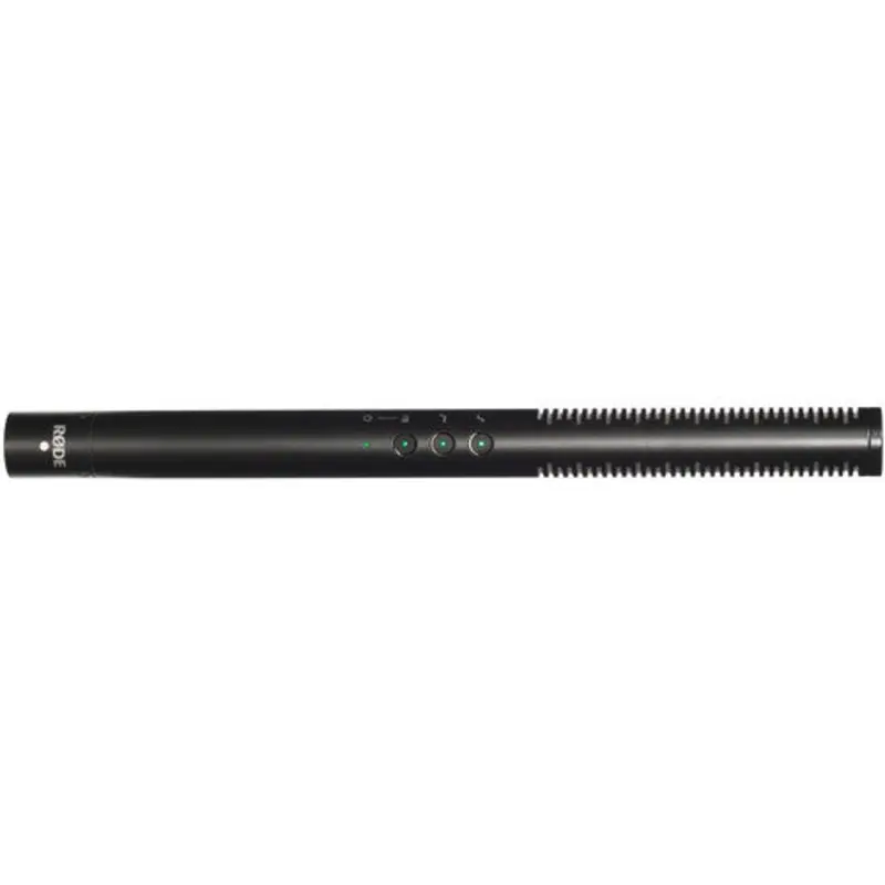 Rode NTG4+ Shotgun Microphone W/Digital Switches & Built-In Rechargable Battery